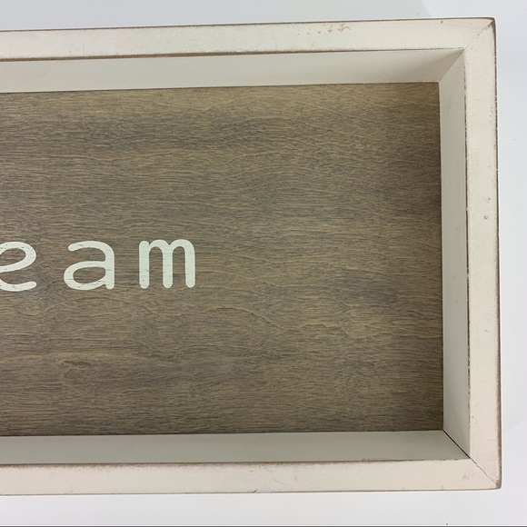 Quill to Paper 'dream' Box Frame Farmhouse Sign - Picture 5 of 16